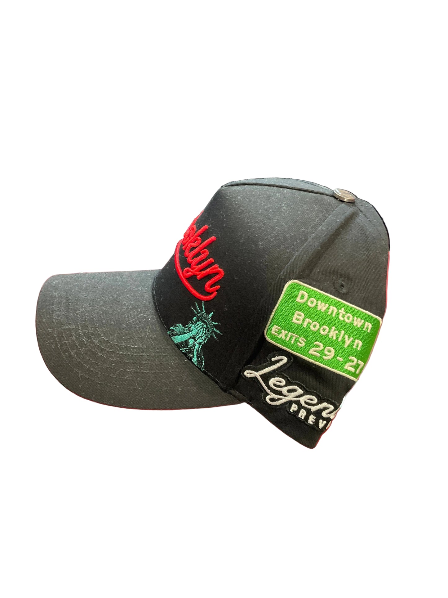 Legends Prevail Brooklyn Black & Red Hat