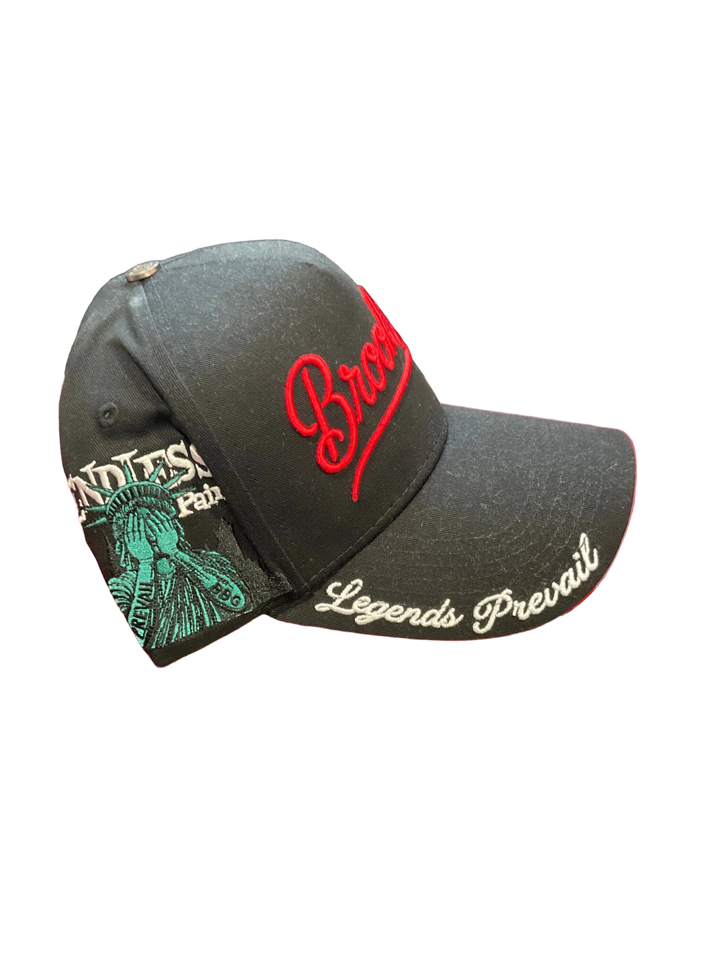 Legends Prevail Brooklyn Black & Red Hat