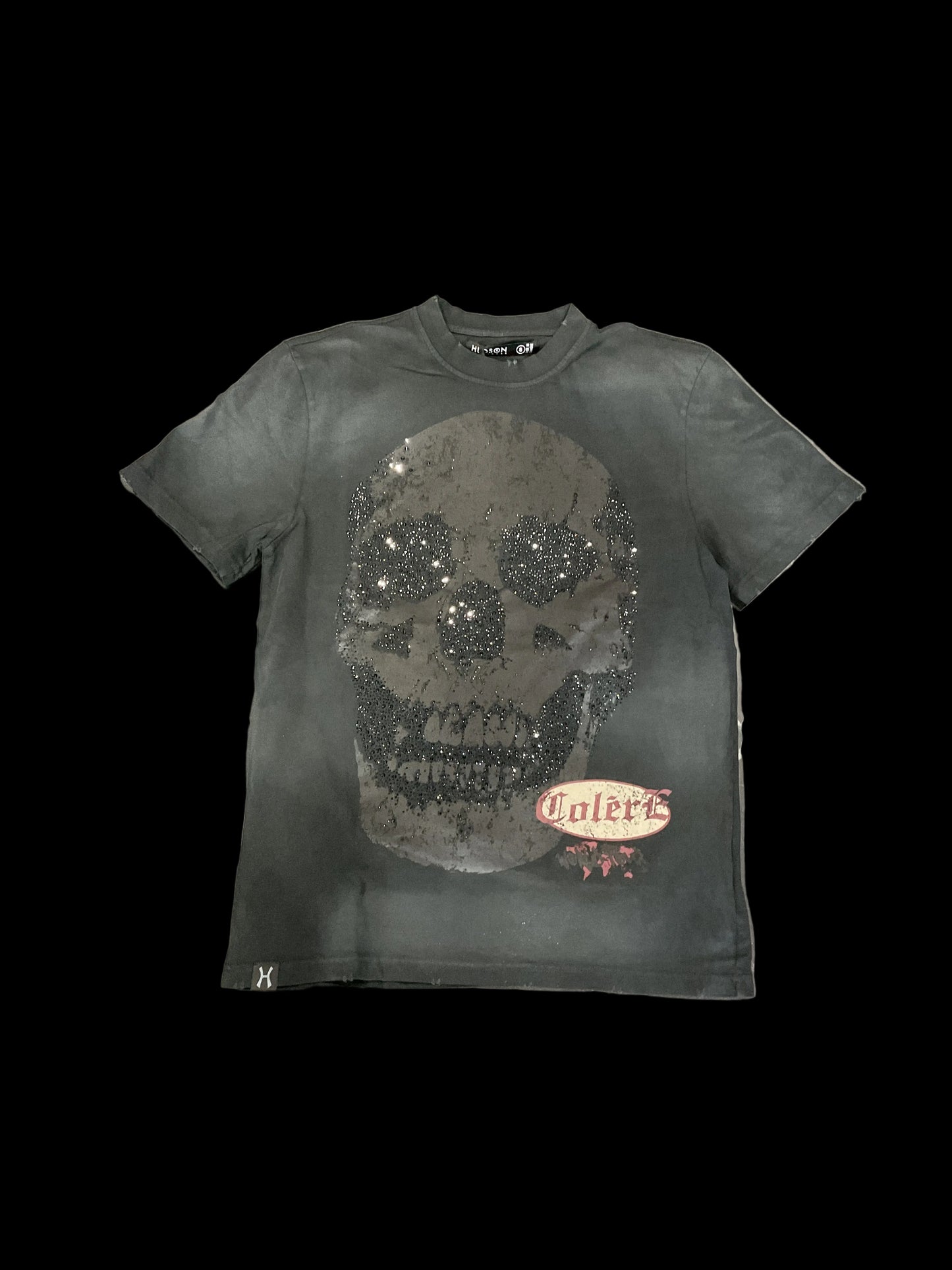 Hudson Skull Black Tee