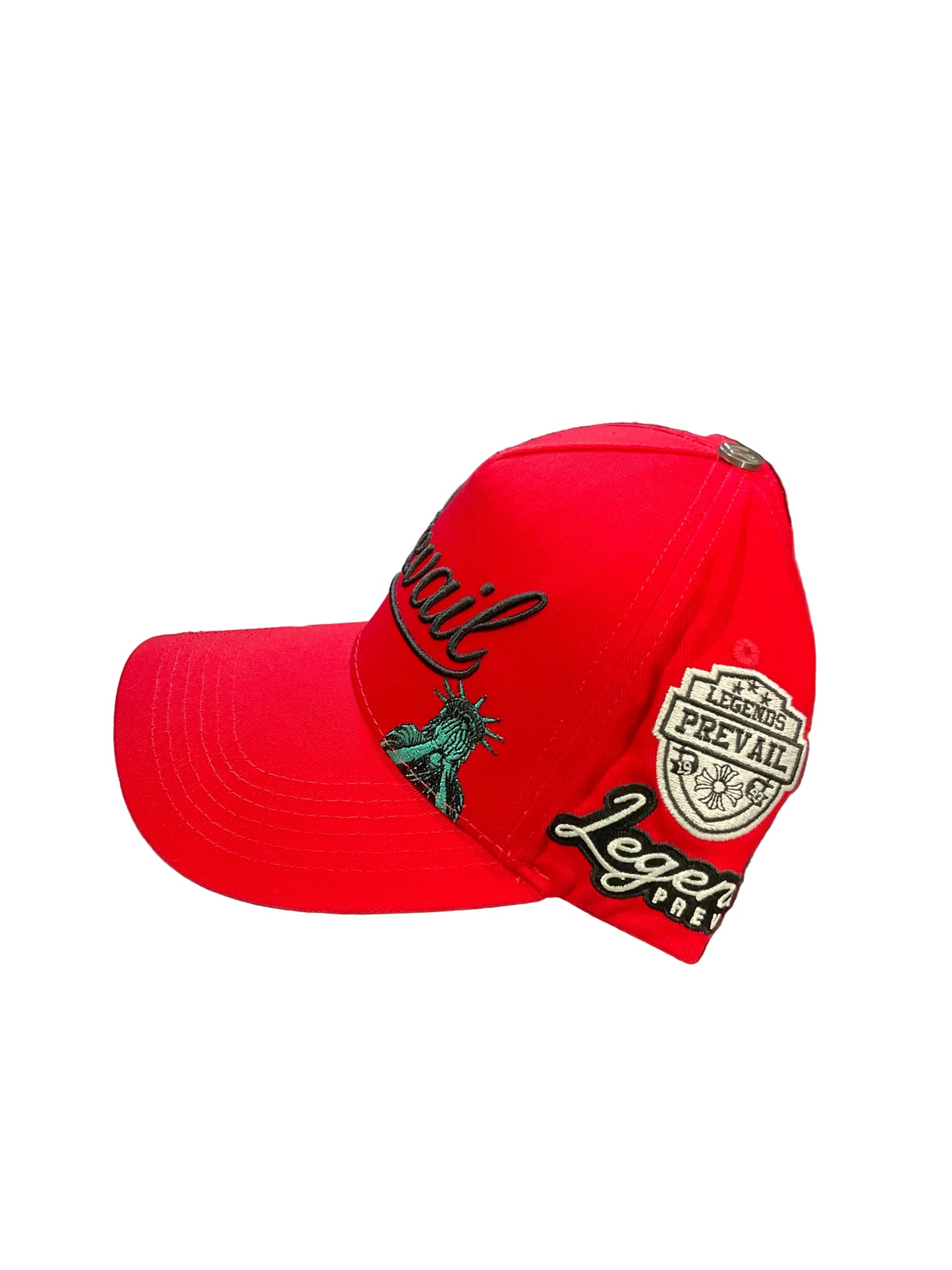 Prevail Red & Black Hat