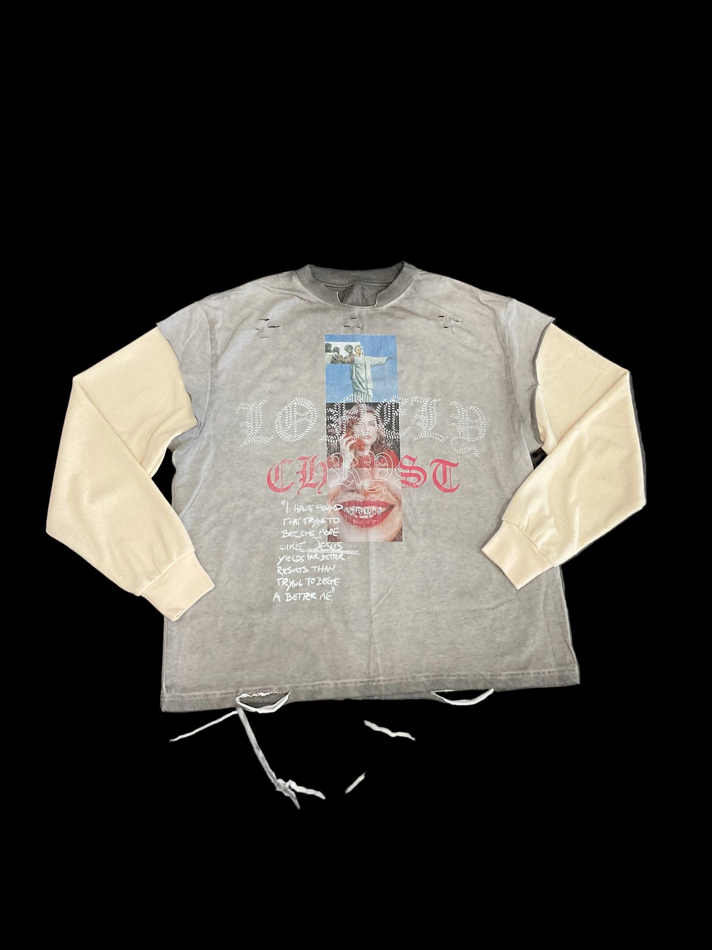 Lone Chryst Grey Longsleeve