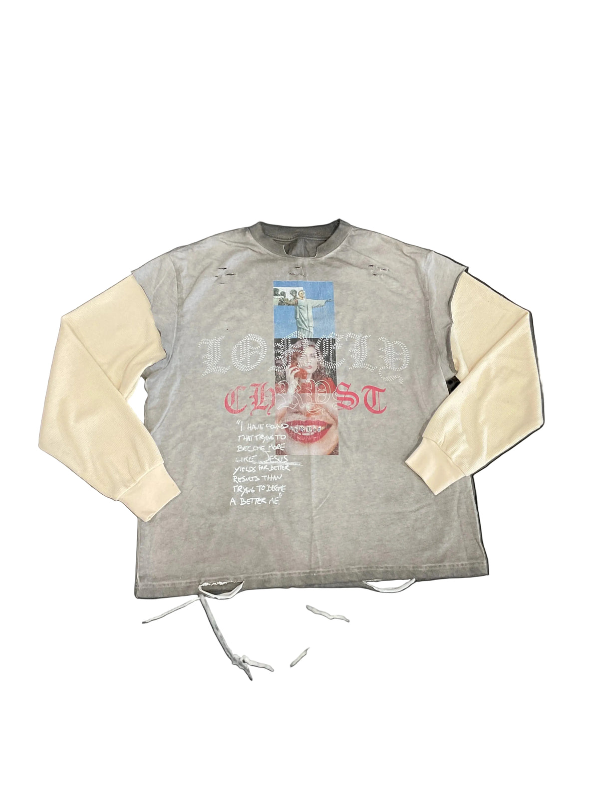 Lone Chryst Grey Longsleeve