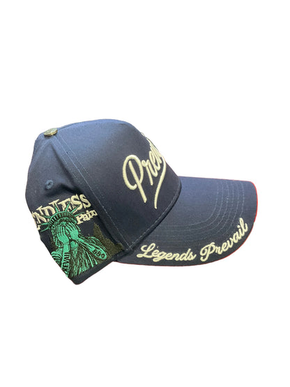 Prevail Navy Blue & White Hat