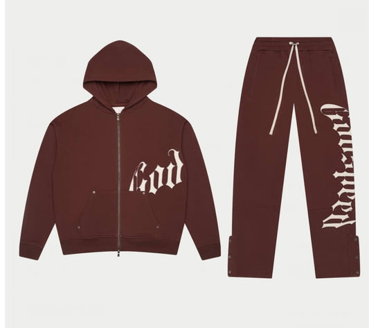 Godspeed Brown Sweatsuit