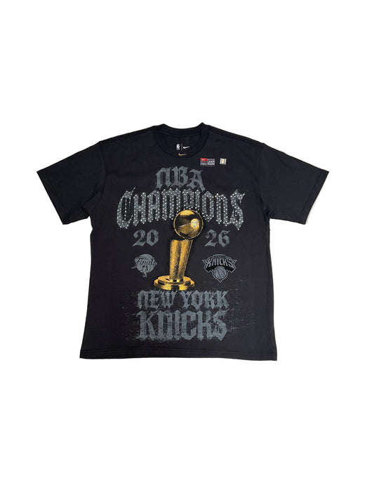 NYK NBA 2026 Championship Rhinestone T-Shirt
