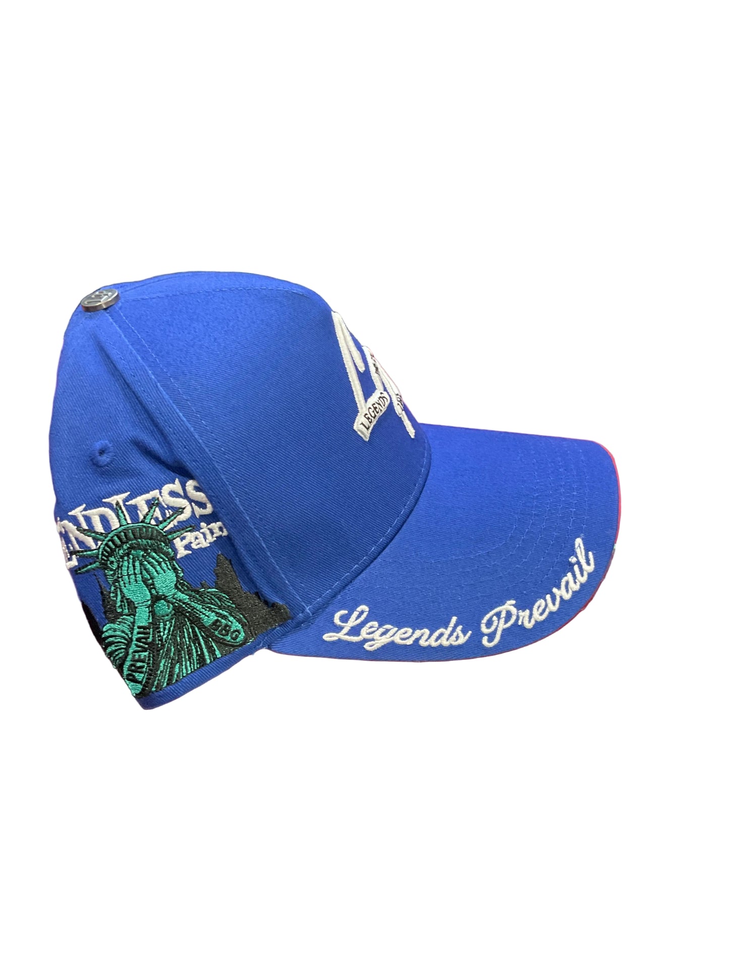 Lp Royal Blue & White Hat