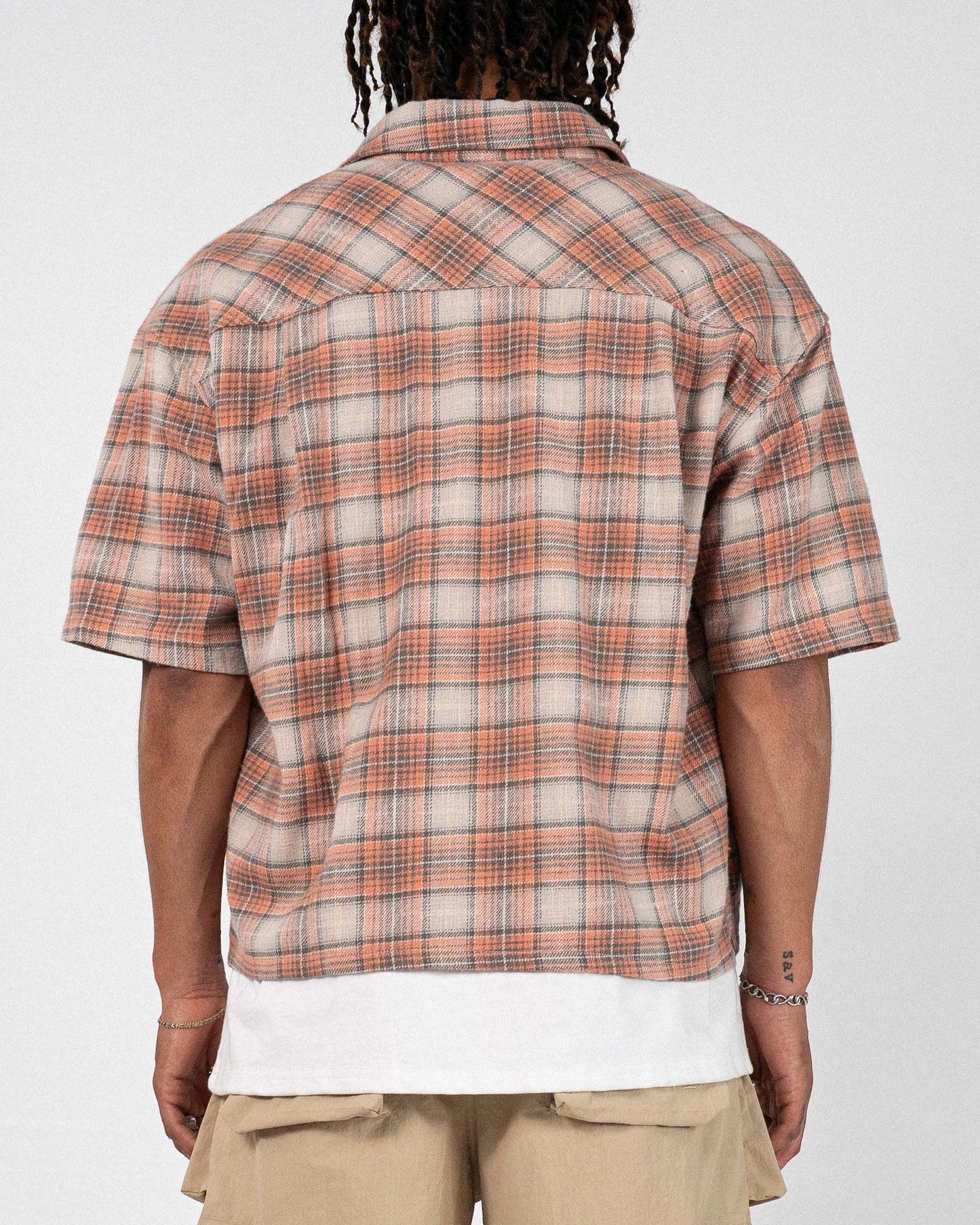 EPTM Boxy Flannel Coral