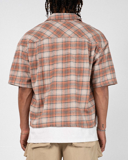 EPTM Boxy Flannel Coral