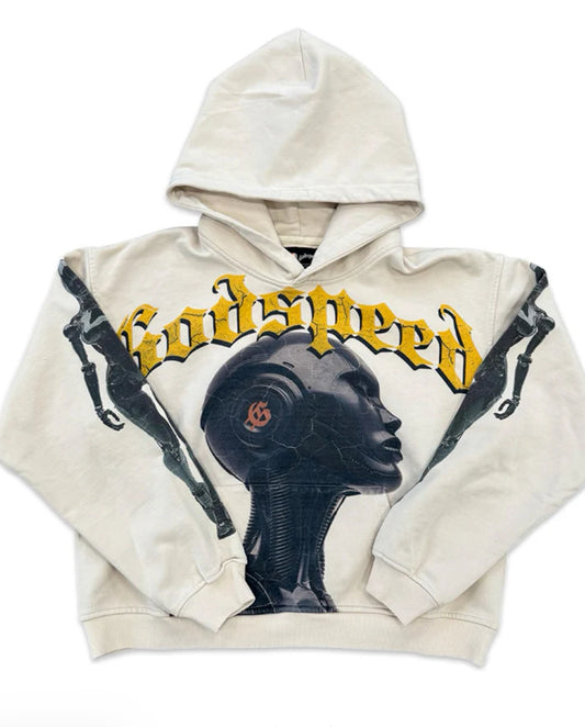 Godspeed Alexa Hoodie (Bone)