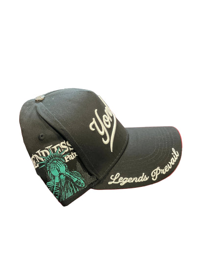 Legend Prevail Yonkers Black & White Hat