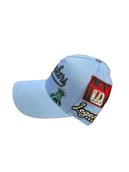 Legends Prevail Yonkers Baby Blue & White Hat