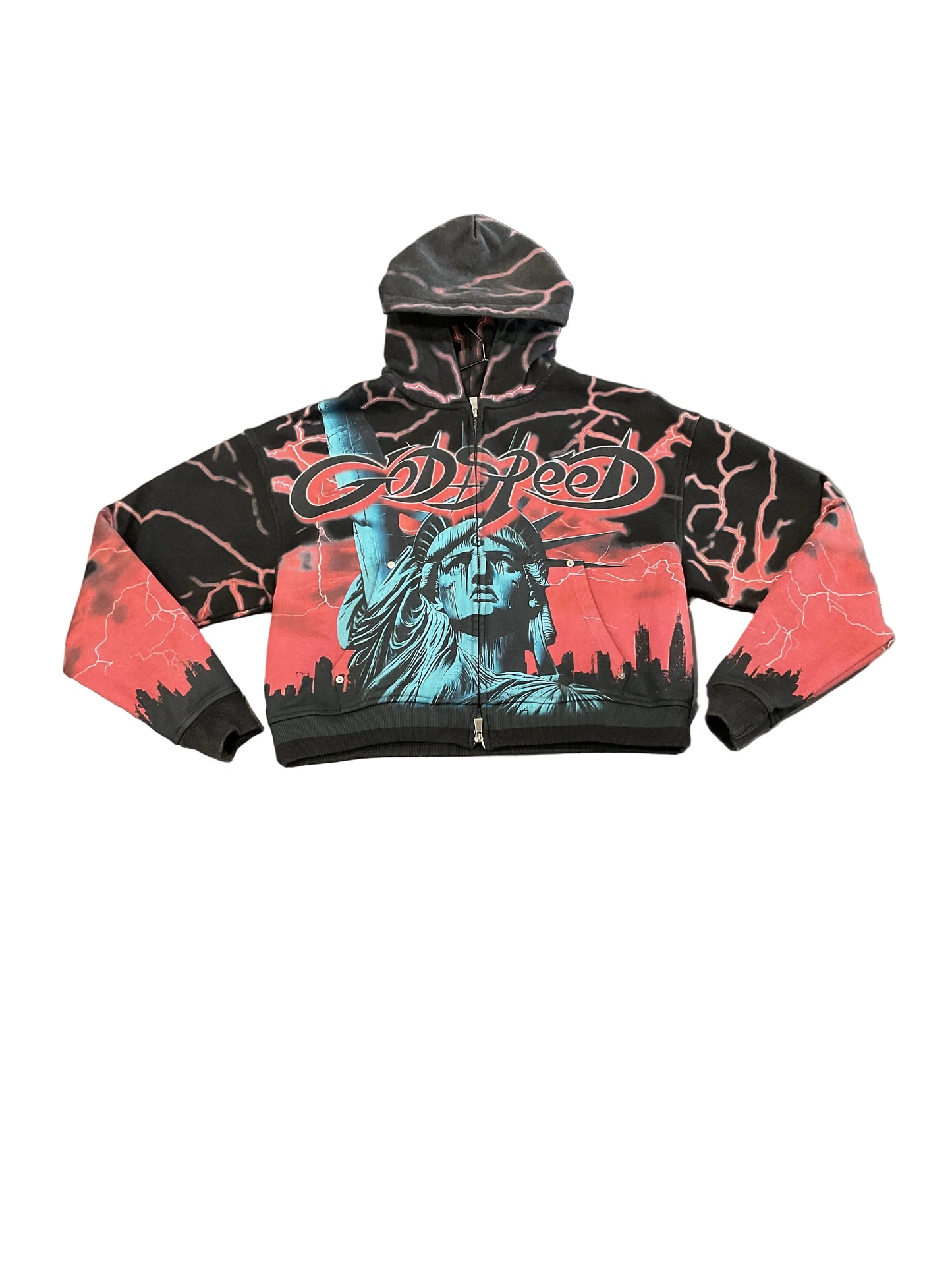 Godspeed Voltage Zip Hoodie Red