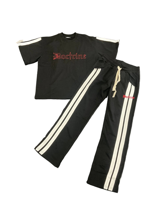 Doctrine Black Pants Set