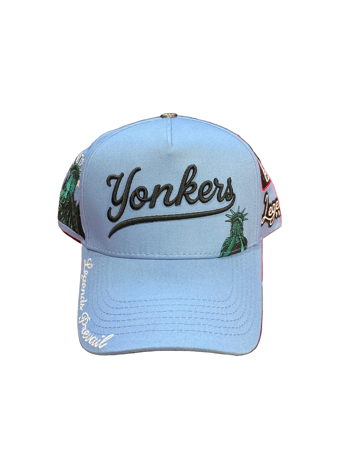 Legends Prevail Yonkers Baby Blue & White Hat