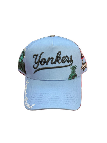 Legends Prevail Yonkers Baby Blue & White Hat