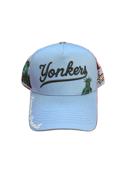 Legends Prevail Yonkers Baby Blue & White Hat