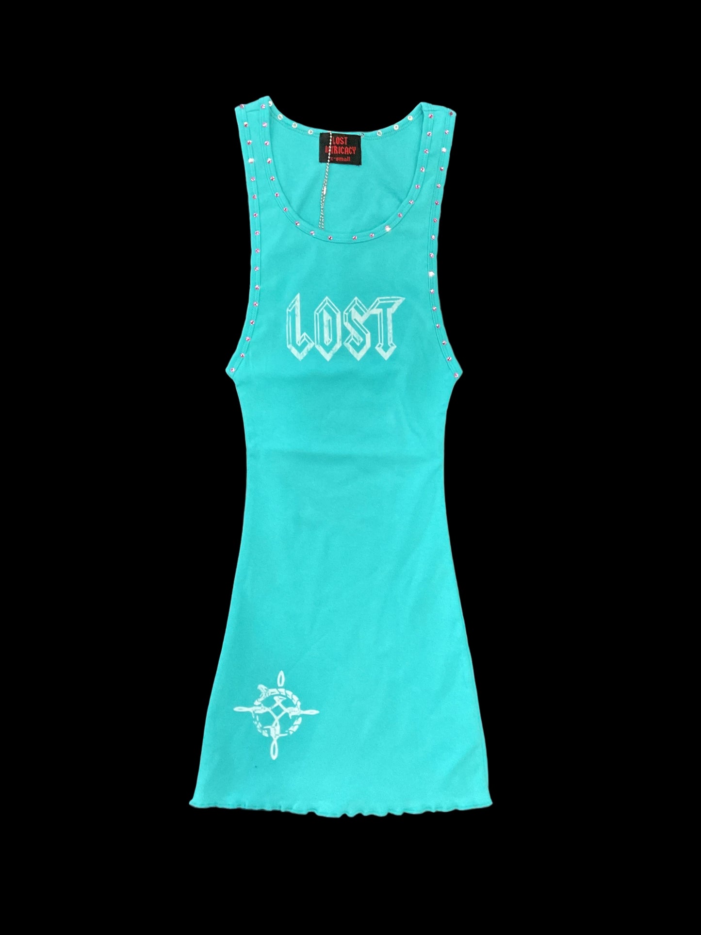 Lost Intricacy Lake Blue Dress