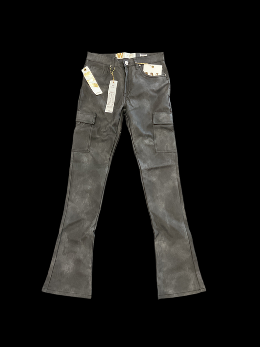 Waimea Black Stacked Jeans