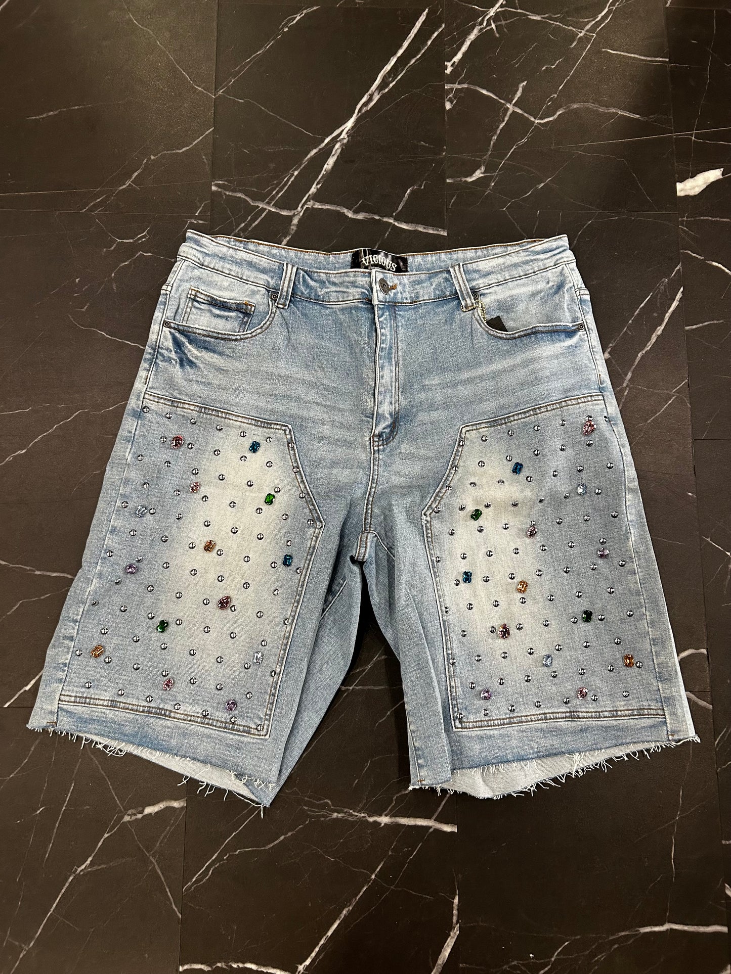 Vicious Gem Jean Shorts