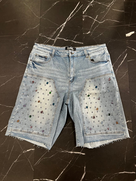 Vicious Gem Jean Shorts