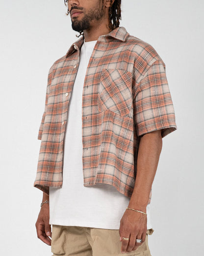 EPTM Boxy Flannel Coral