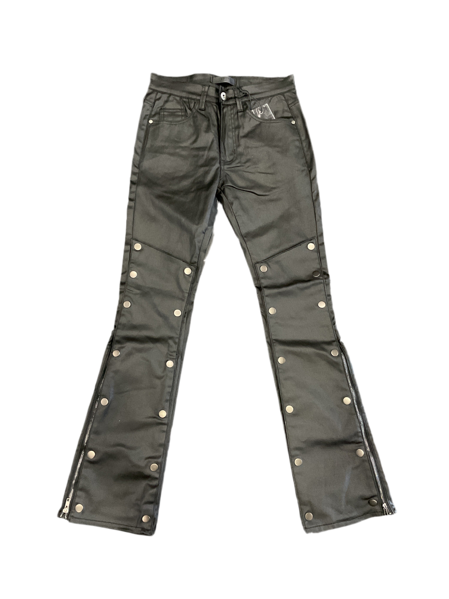 KDNK DOUBLE LAYER ZIPPER PANTS