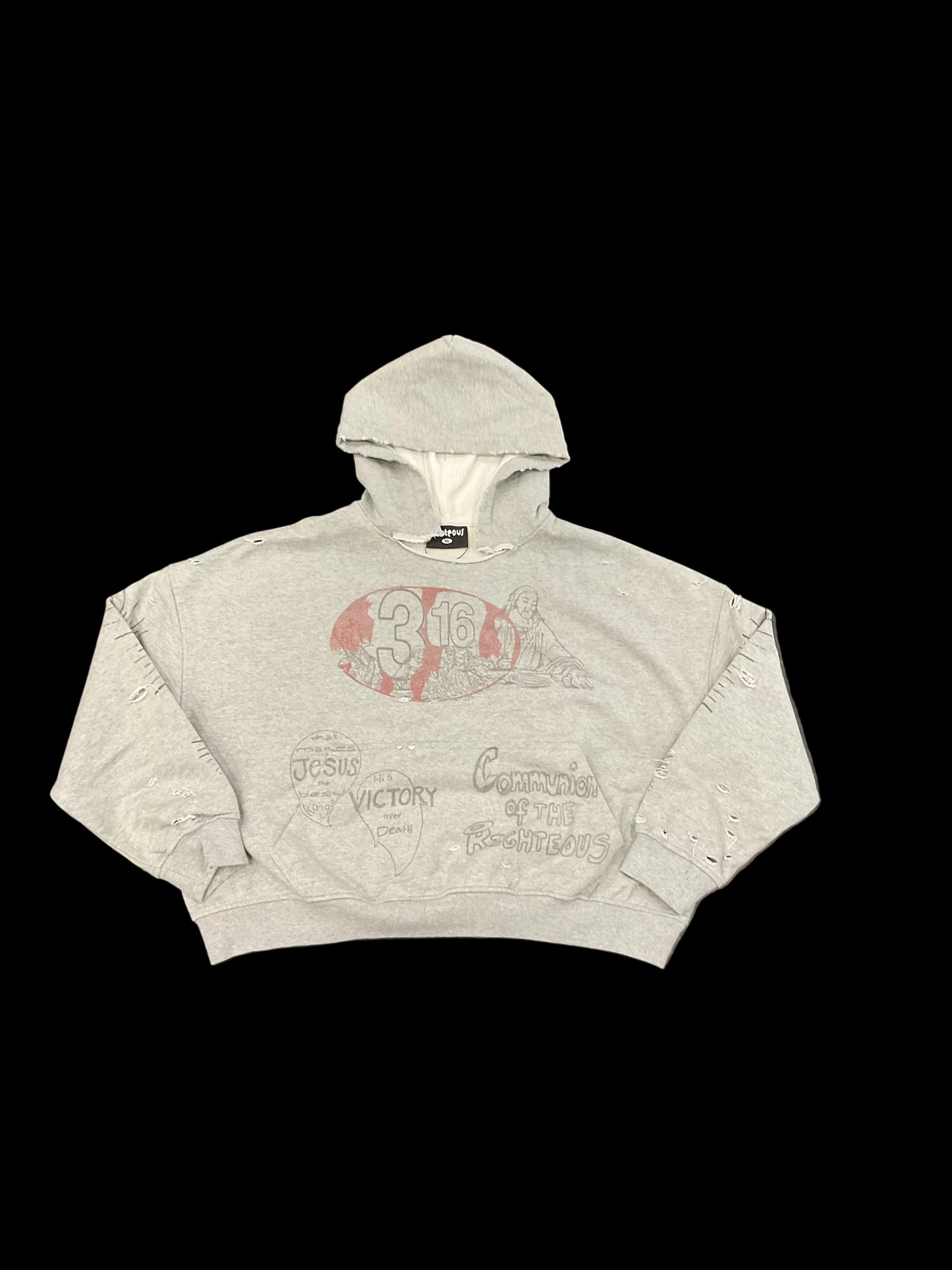 Righteous Grey 316 PullOver