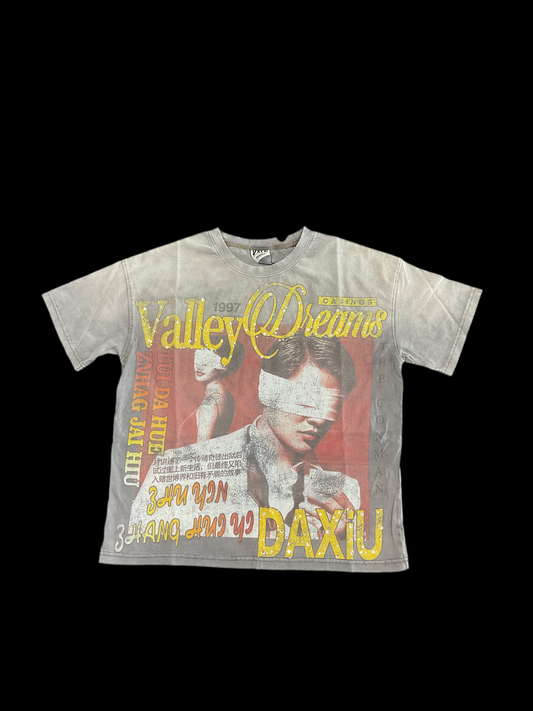 Vale Charcoal Casino Tee