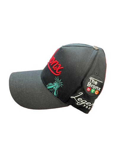 Legends Prevail Bronx Black & Red