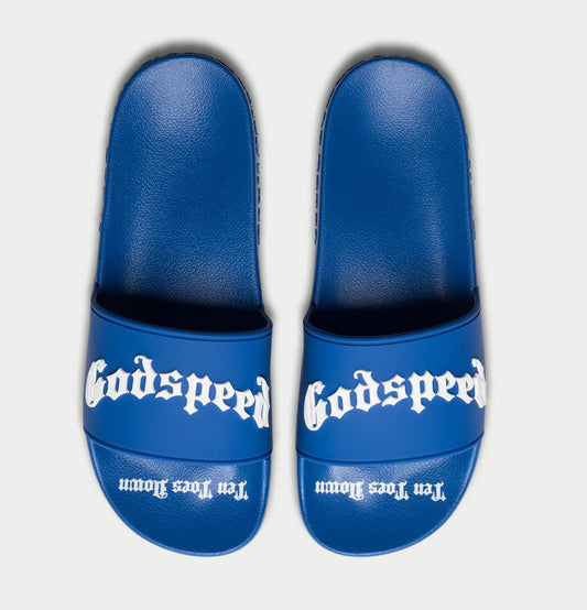 Godspeed Logo Slides Dodger Blue