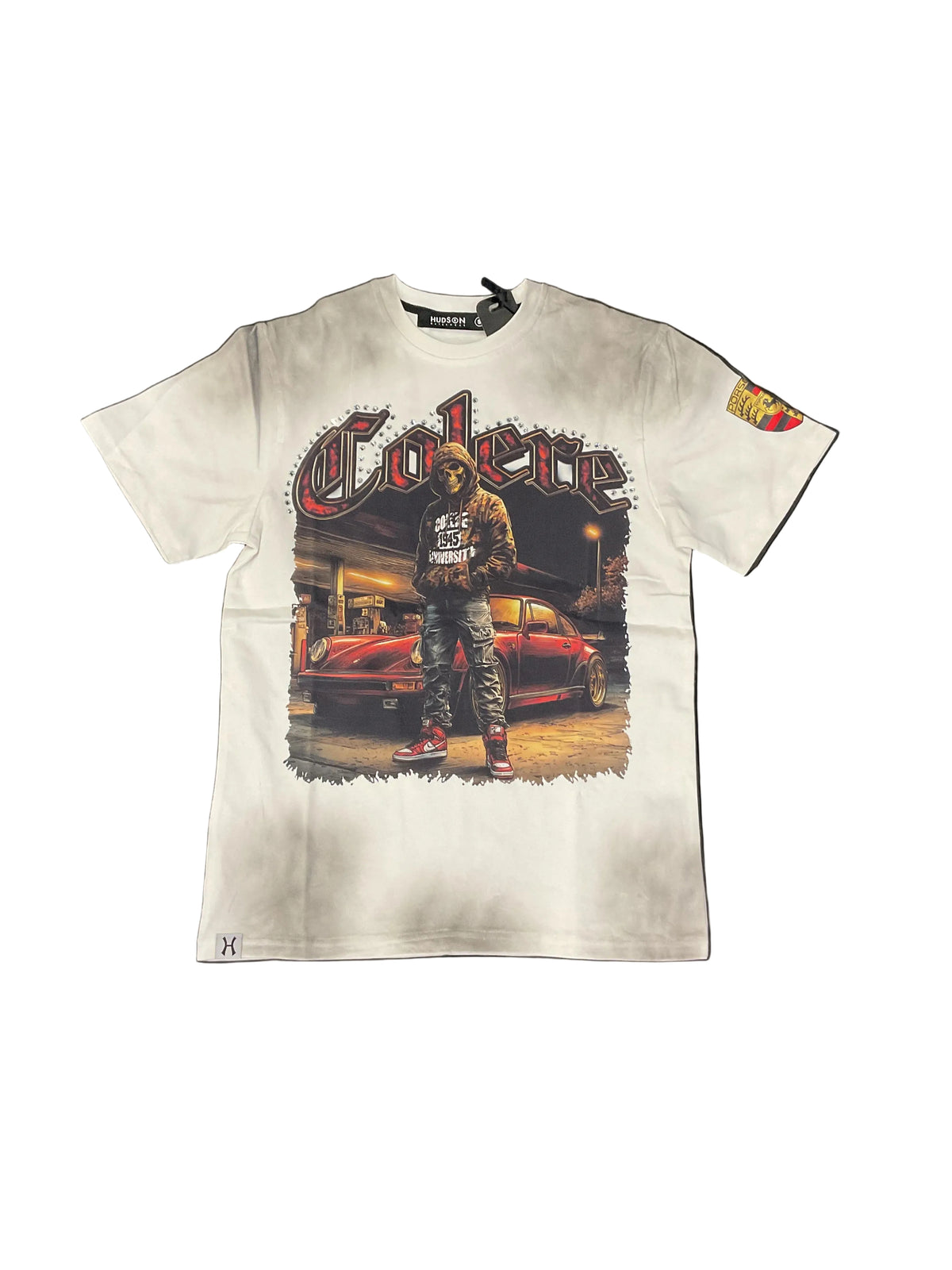 Hudson Porsche White T-Shirt