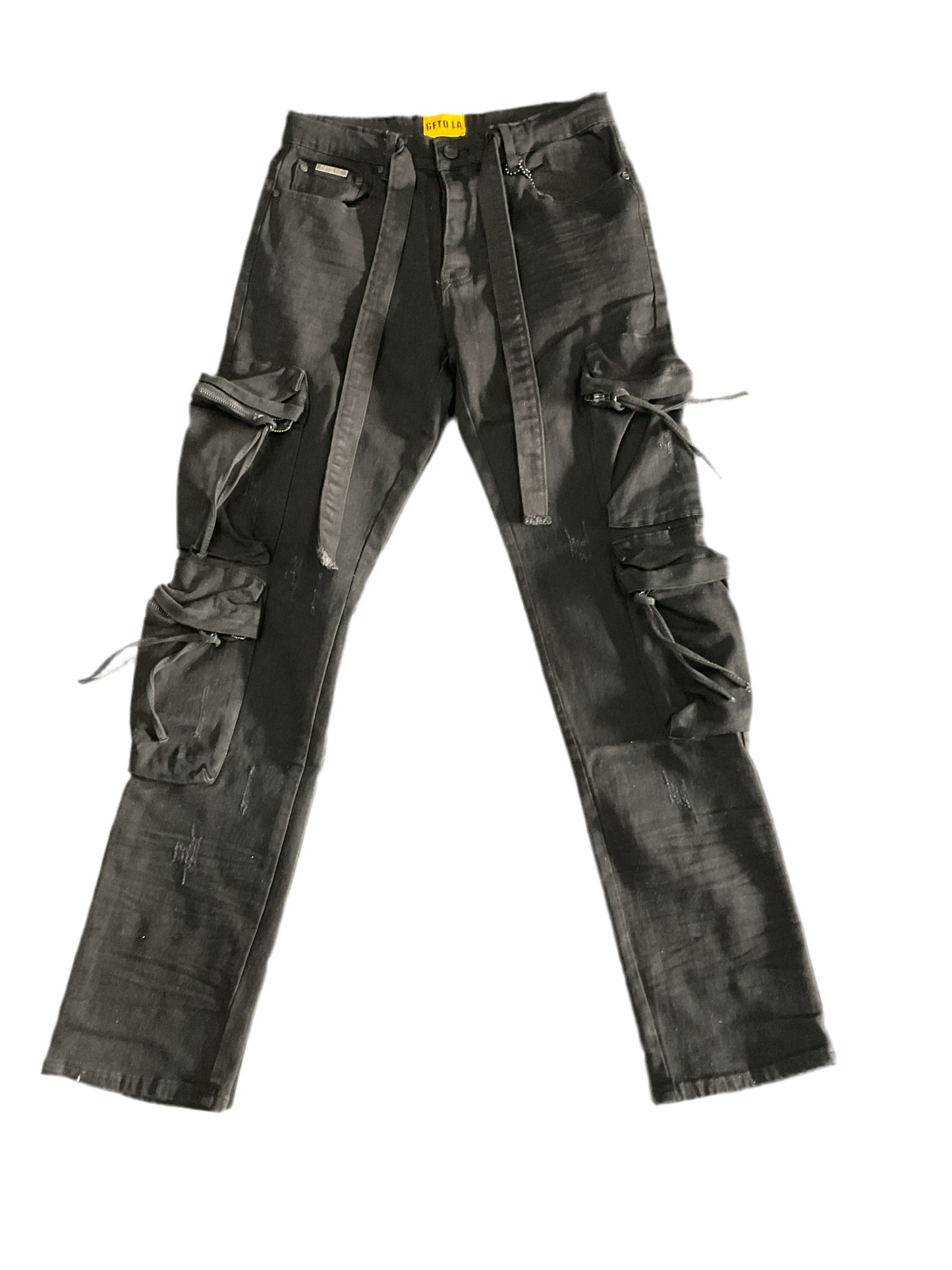 GFTD LA Black Cargo Pants