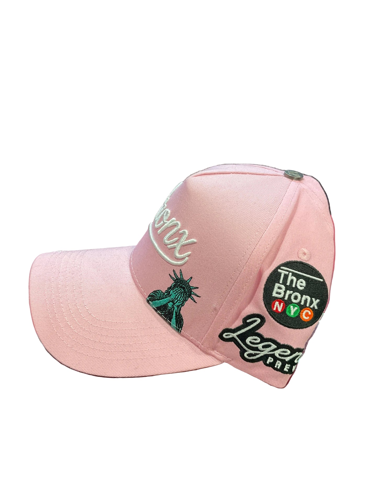 Legends Prevail Light Pink & White Hat