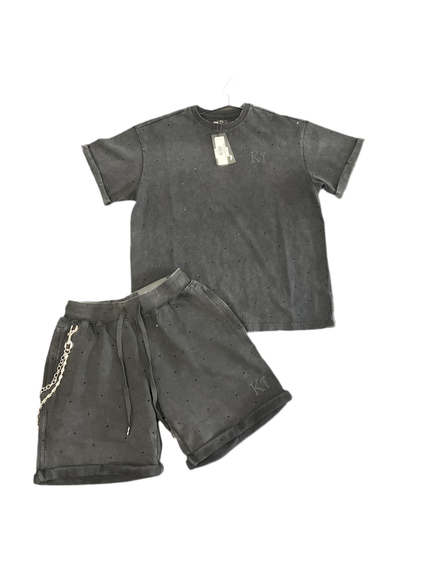 KI Dnm Black Stone Washed Set