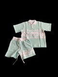 Eptm Sky Blue Koro Short Set