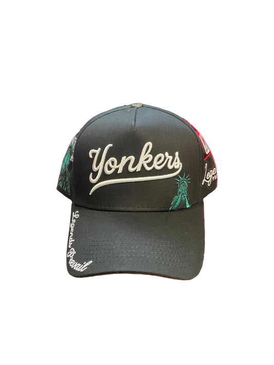 Legend Prevail Yonkers Black & White Hat