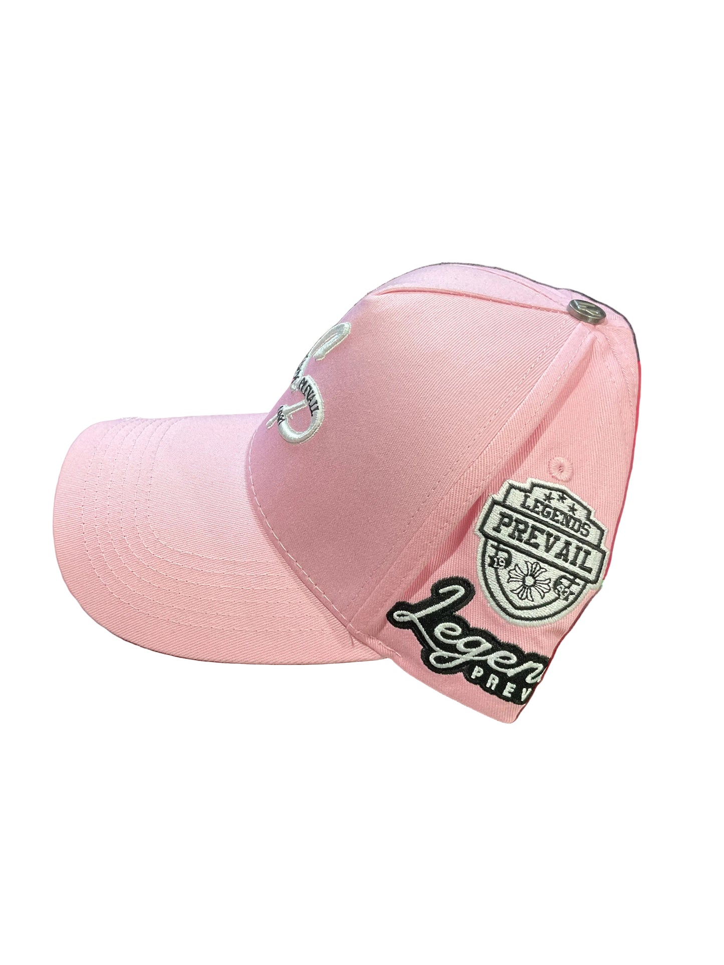 Lp Pink & White Lp Hat