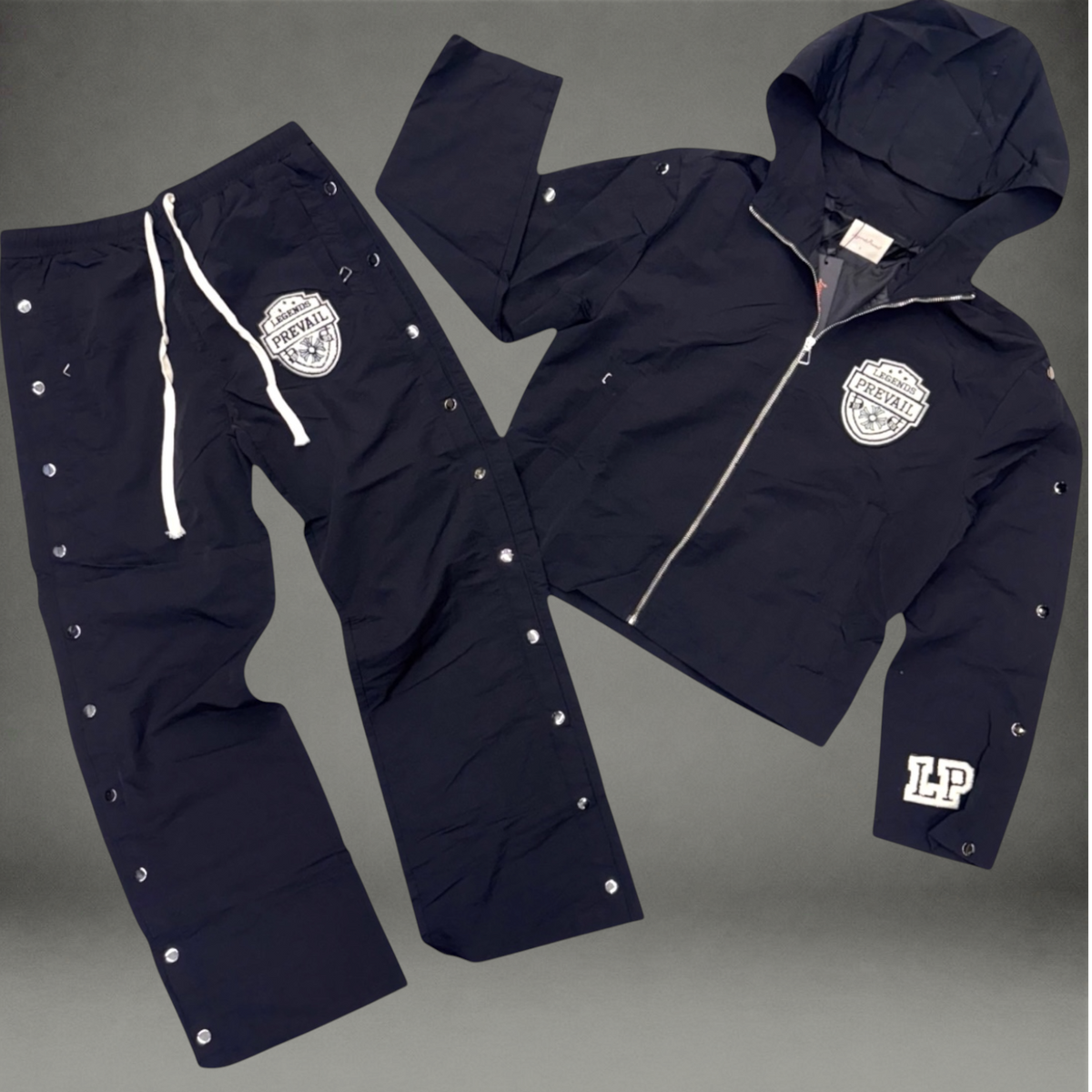Legends prevail shield black kids set