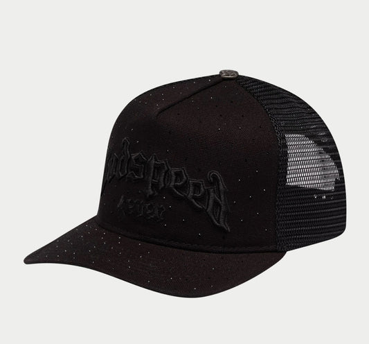 Godspeed Black Rhinestone Hat