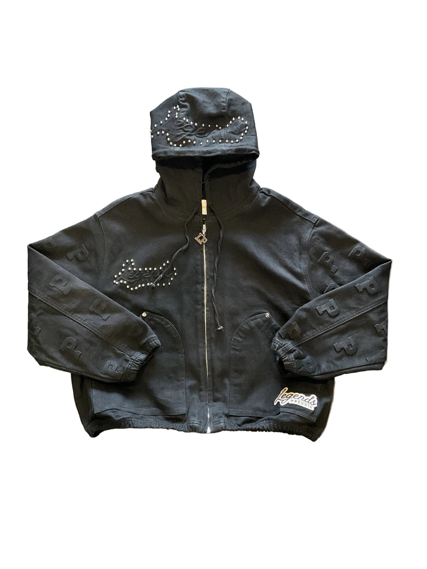 Legend Prevail Black Denim Jacket