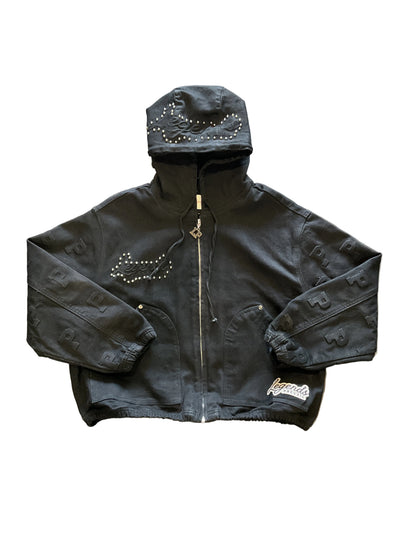 Legend Prevail Black Denim Jacket