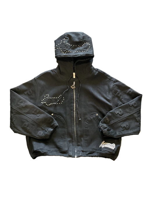 Legend Prevail Black Denim Jacket