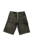 Mixed Emotion Worker Wax Shorts