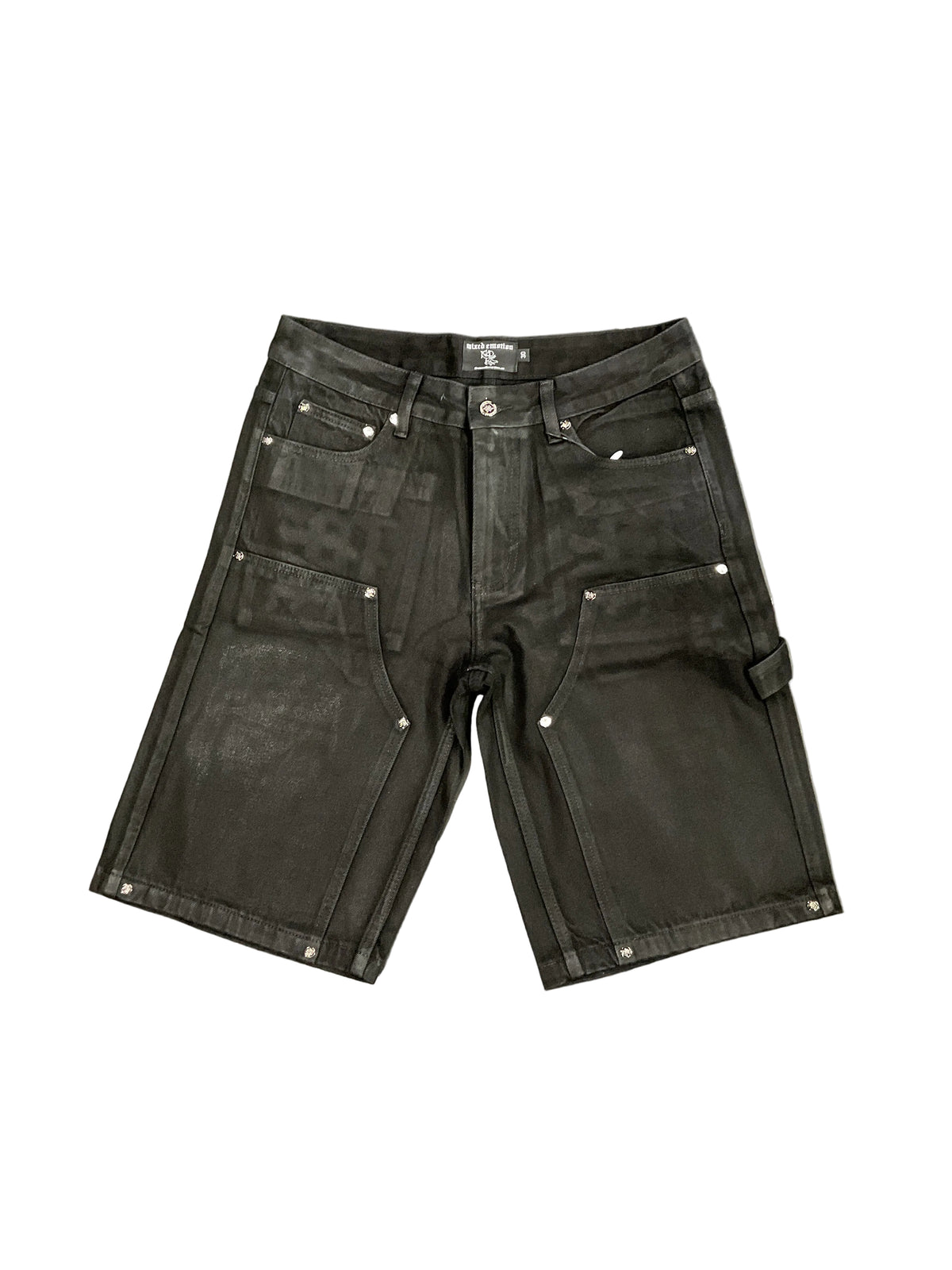Mixed Emotion Worker Wax Shorts