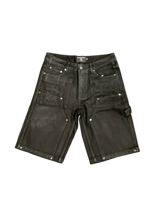 Mixed Emotion Worker Wax Shorts