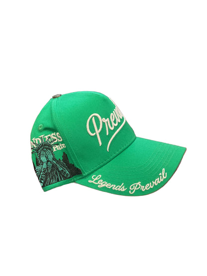 Prevail Green White Hat