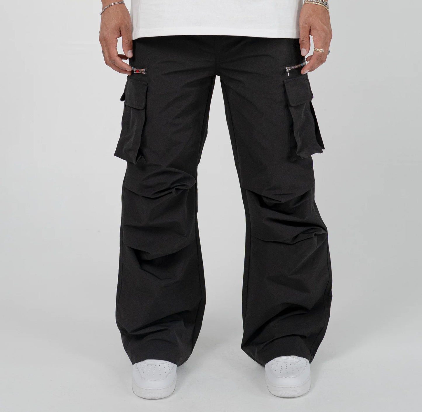 EPTM Black Mavis Flare Pants