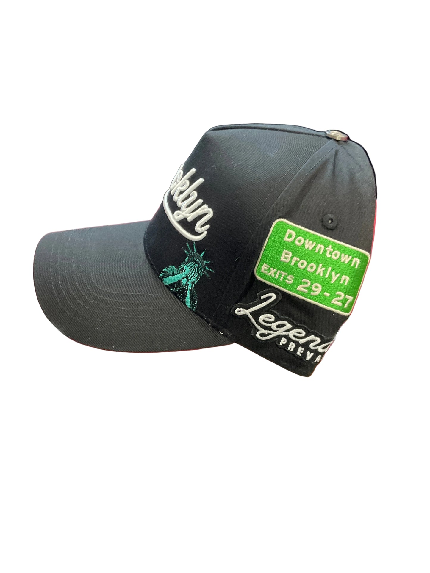 Legends Prevail Brooklyn Black & White Hat
