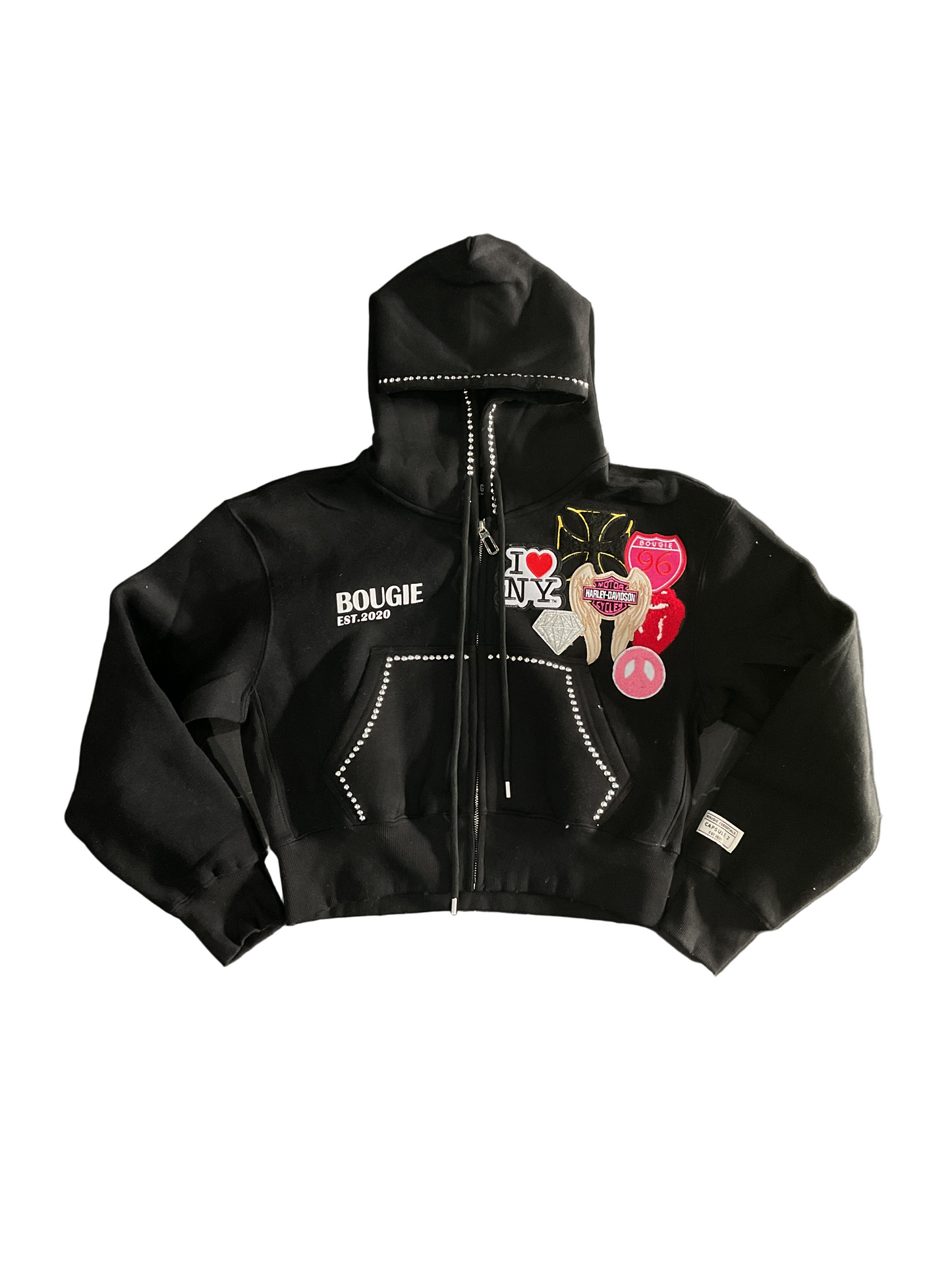 Bougie Muse Black Hoodie