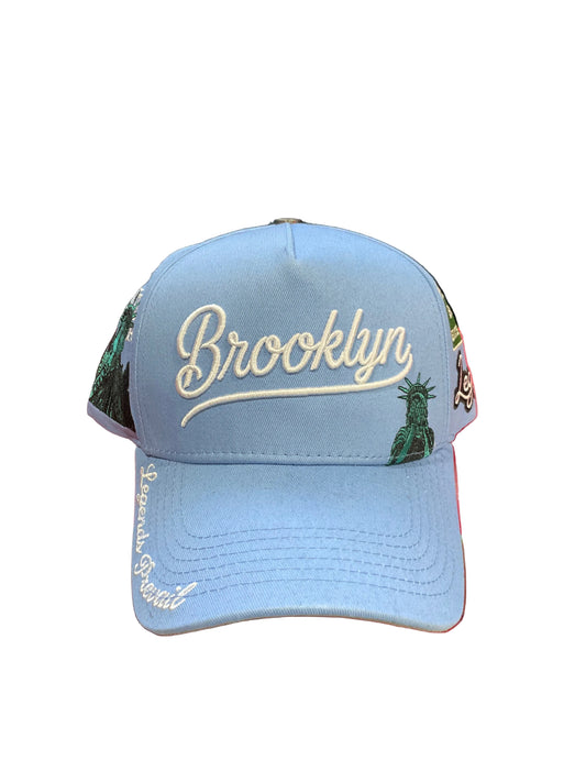 Legends Prevail Baby Blue & White Hat